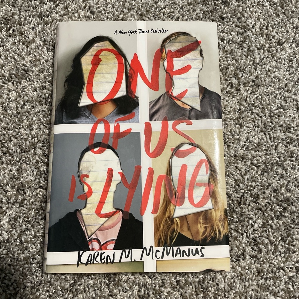 One of Us Is Lying Hardcover Book